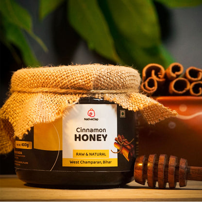 Cinnamon Honey - Raw & Natural
